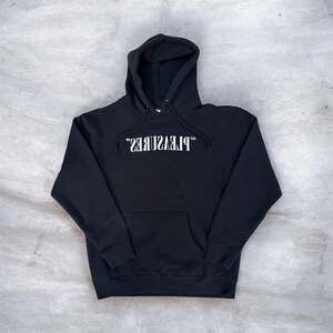 Pleasures Logo Pullover Hoodie Black